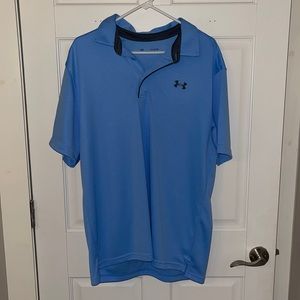 NWOT Light Blue Under Armour Polo